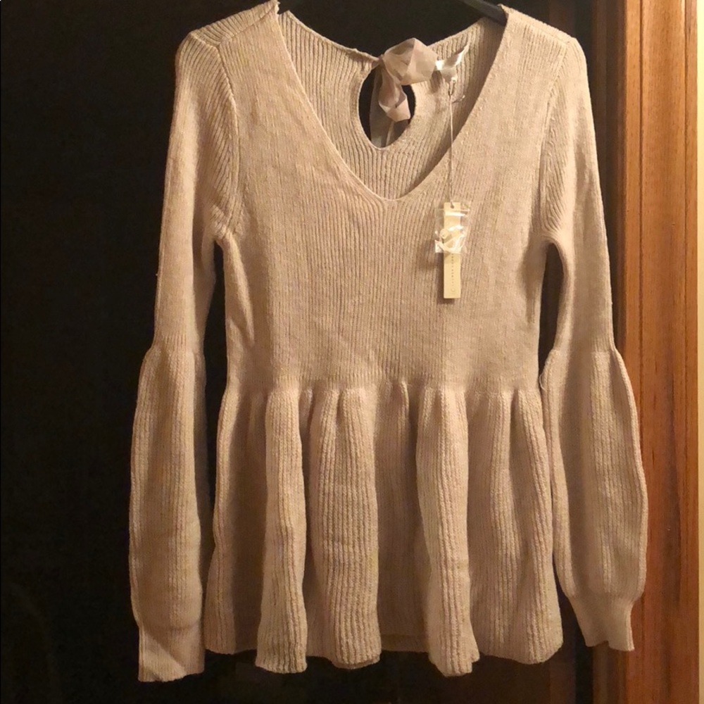 Tan sweater